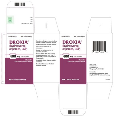 Carton_Droxia_400 mg.jpg Droxia 400 mg Carton Label - Carton Droxia 400 mg